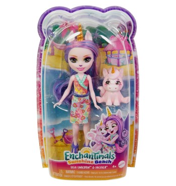 Enchantimals - Ulia Unicorn y Pacifica