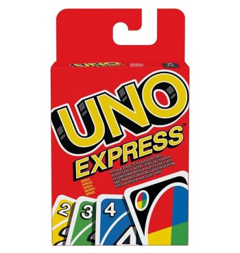 Juego Uno Express - juego de cartas